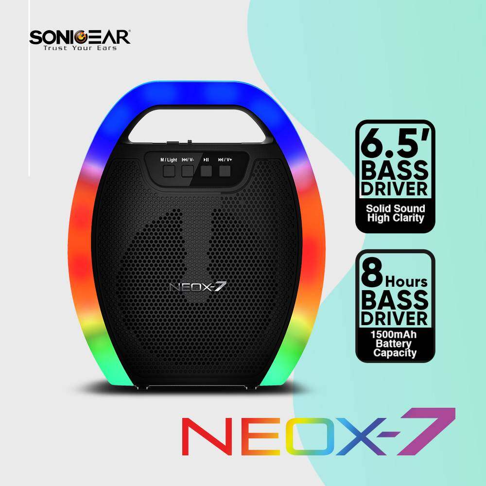 SonicGear Neox 7 Portable Wireless Bluetooth Speaker