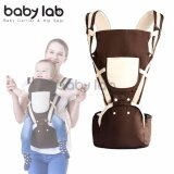 Baby Lab 1605 Baby Carrier and Hip Seat (Suitable for 0-36 months) - Brown