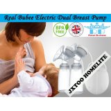 High Quality Real Bubee Electric Automatic Dual Breast Pump (DOUBLE) BPA Free With Bottles