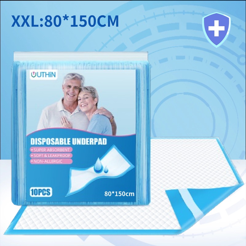 Local Delivery UTHIN Disposable Underpad for Adult Leak Proof Pads Breathable Changing Pad Baby Super Absorbent Incontinence Medical Care Mat