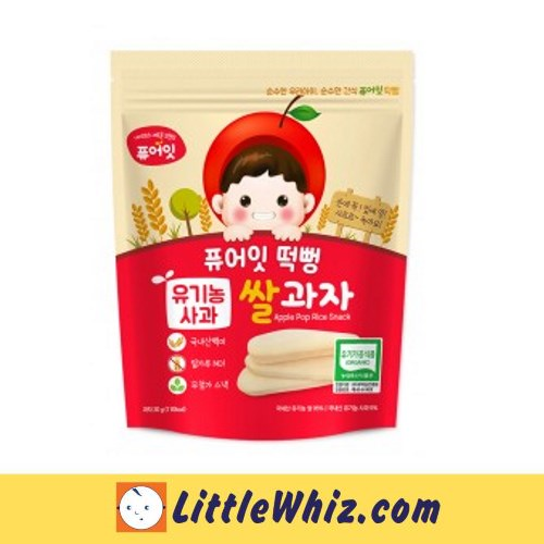 Pure-Eat: Organic Pop Rice Snack - Apple
