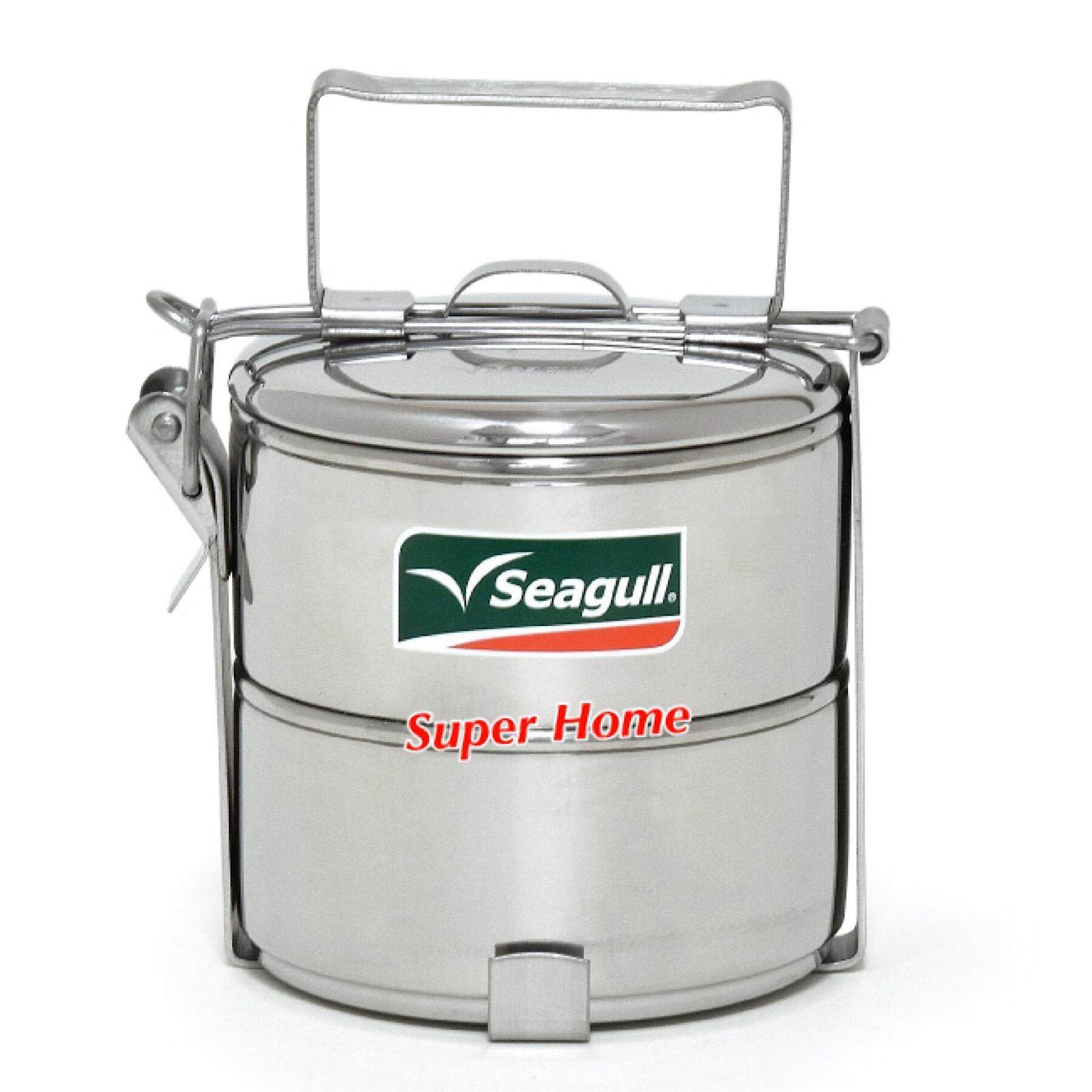 Seagull 14cm 2 tier Food Carrier (made in Thailand) (Daikin's Special Edition)