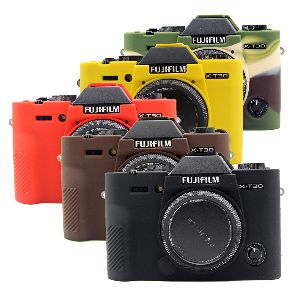 {Xiaoq cửa hàng tạp hóa} vỏ bọc silicon Vỏ bao máy ảnh mềm cho Fujifilm XT10 XT20 xt30 vỏ Máy ảnh Vỏ