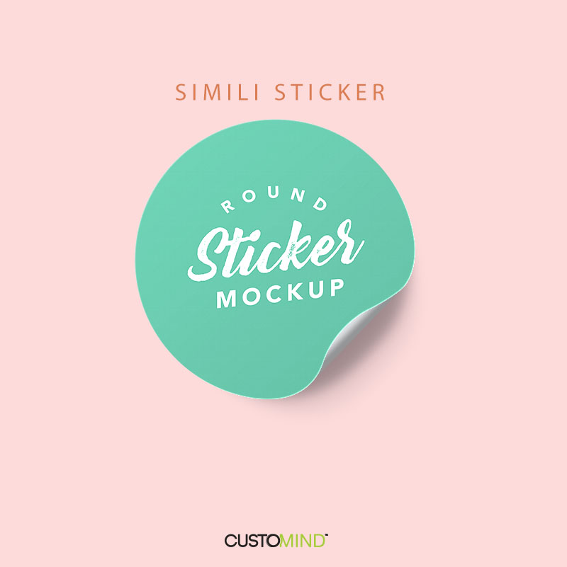 Custom Simili Sticker Label Product/ Packaging/ Homemade product
