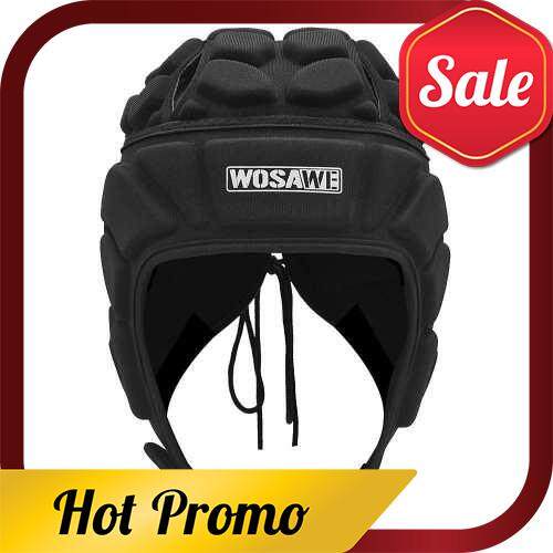 Adjustable Goalkeeper Helmet Sports Football Soccer Rugby Goalie Helmet Head Guard Hat Head Protector (Xl)