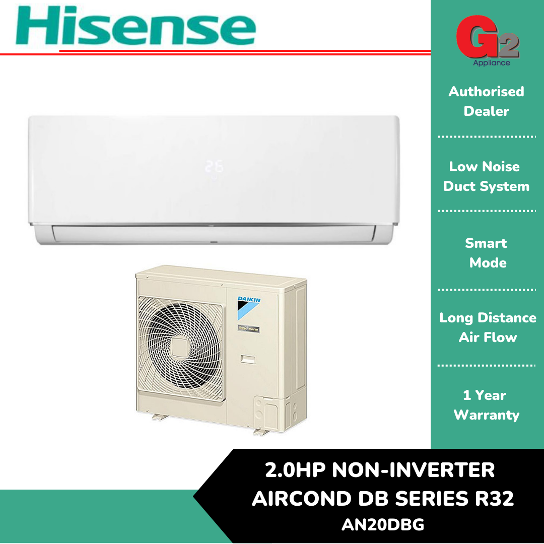 Hisense 20hp Non Inverter Air Conditioner R32 An20dbg 7994