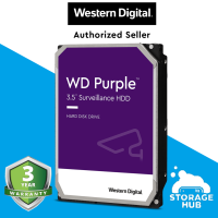 Western Digital WD Purple Surveillance CCTV HDD 3.5 inch internal Hard Disk Drive For NVR & DVR 1TB /2TB /3TB /4TB /6TB /8TB /10TB /12TB /14TB Internal HDD Data Storage NAS SATA III PC Desktop