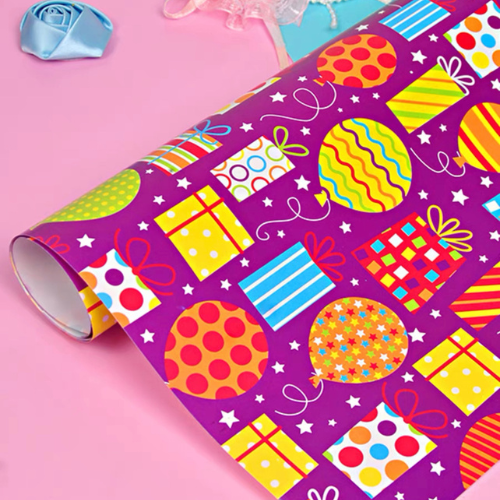 Gift Wrapping Paper Kertas Hadiah Balut Hadiah Cartoon Pembalut Hadiah Party Happy Birthday Present Christmas Wrapping