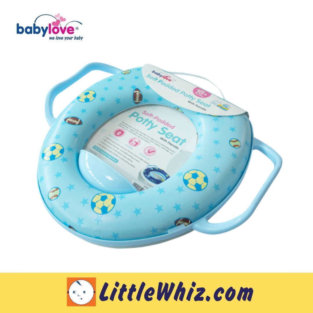 Babylove Soft Padded Potty Seat With Handle
