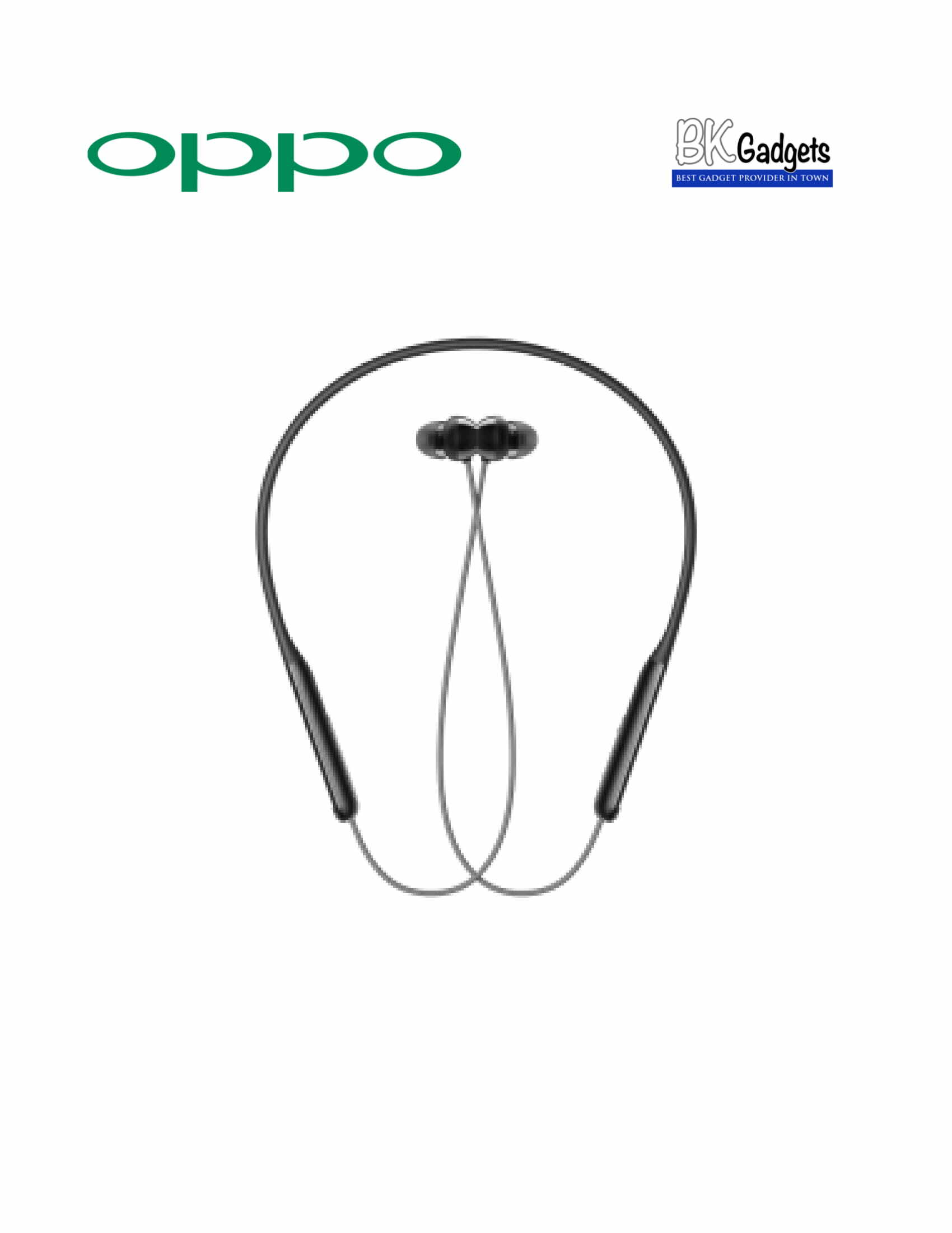 OPPO Enco M31 Bluetooth Wireless Noise Cancellation Headphones [ Black ] + Water Resistant