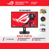 ASUS ROG Strix XG27UCG Dual mode Gaming Monitor – 27-inch 3840x2160 dual mode (4K 160Hz or FHD 320Hz) 1ms (GTG) Fast IPS Extreme Low Motion Blur Sync USB Type-C G-Sync compatible (processing) DisplayWidget Center tripod socket HDR