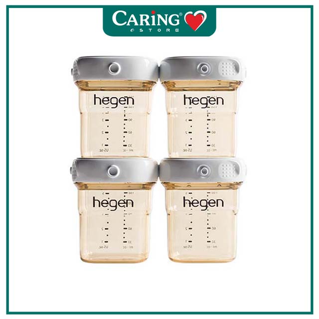 HEGEN PCTO PPSU BREAST MILK STORAGE FEEDING BOTTLE 150ML 4S