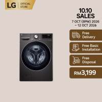 15/8kg Front Load Washer Dryer with AI Direct Drive™ and TurboWash™ Technology