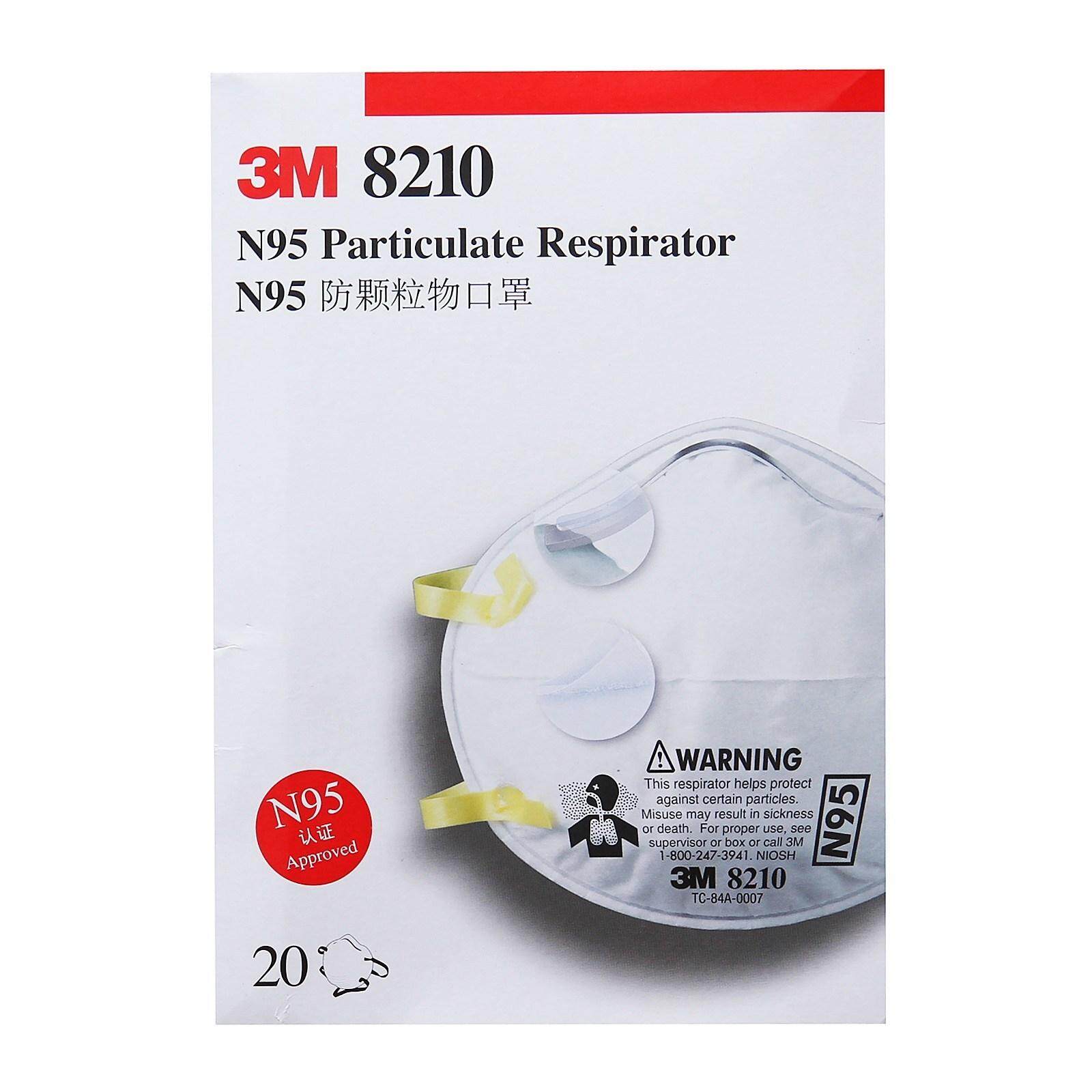 3M 8210 N95 Particulate Respirator Face Mask (1 Pcs)