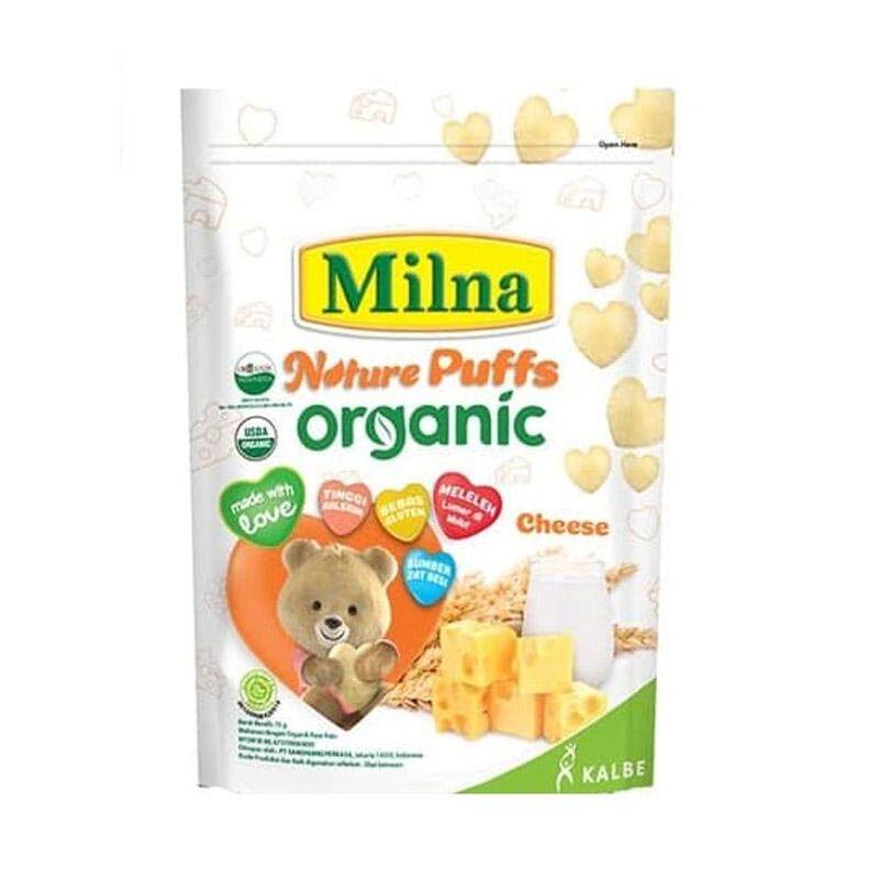 BABY FOOD Milna Nature Puffs Organic Cheese 15g BABY JANE