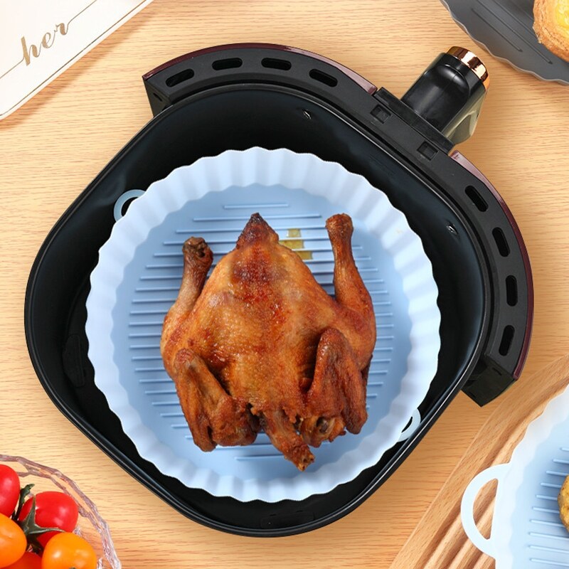 [Khay nướng bánh S pans】】nồi chiên không khí khay nướng cho lò nướng Khay nướng bánh chiên gà giỏ Ma