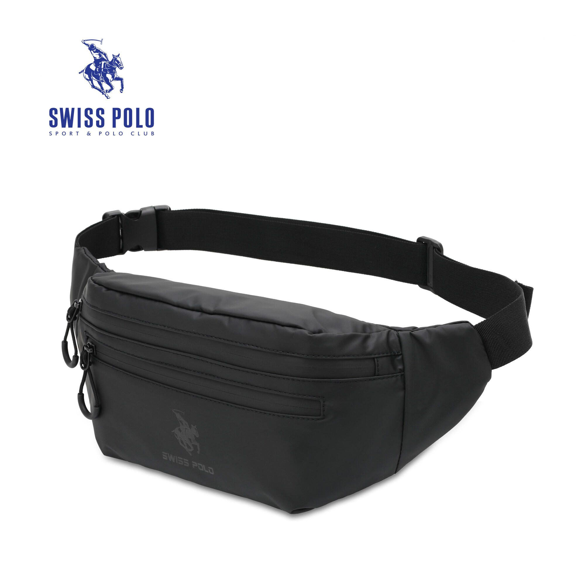 SWISS POLO Waist Bag SXN 1551 BLACK