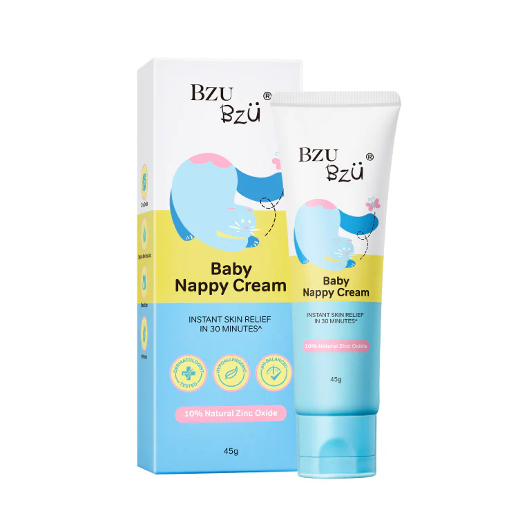 BZU BZU Baby+ Soothing Series Baby Nappy Cream | Baby Calming Rub | ItchRelif Baby Soothing Gel
