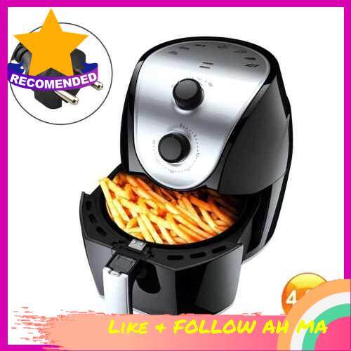 Best Selling Air Fryer 1500W 4.8L Electric Hot Air Fryers Oven Oil Free Nonstick Cooker Knob Control Air Fryer with Double Pot (Standard)