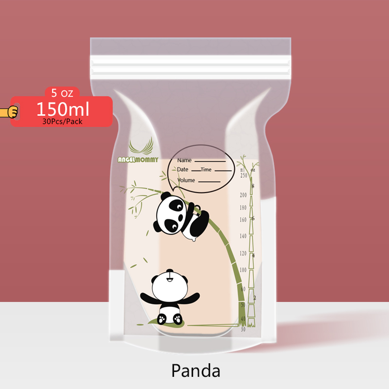 Breast milk Storage Bag 30PCS breastmilk storage bag Zip-Lock & Disposable Storage Bags 150ml / 250ml