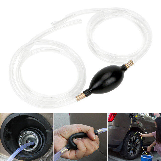 Bơm Chuyển Dầu Nước Bơm Thủ Công Chất Lỏng Diesel Xăng Xi Phông Tiết Kiệm Nhiên Liệu Phụ Kiện Ô Tô Bơm Xăng Nhiên Liệu Xe Hơi Ống PVC