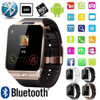 2020 Smart Watch Men Women With SIM TF Card Slot Camera Smart Watch Bluetooth Information Push Music Play sports pedometer sleep electronic watch For Android IOS Watches