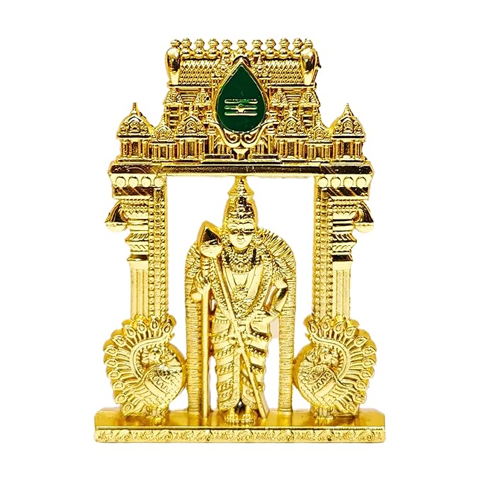 Mix Metal Murugan Car Statue for Car Dashboard or Alter