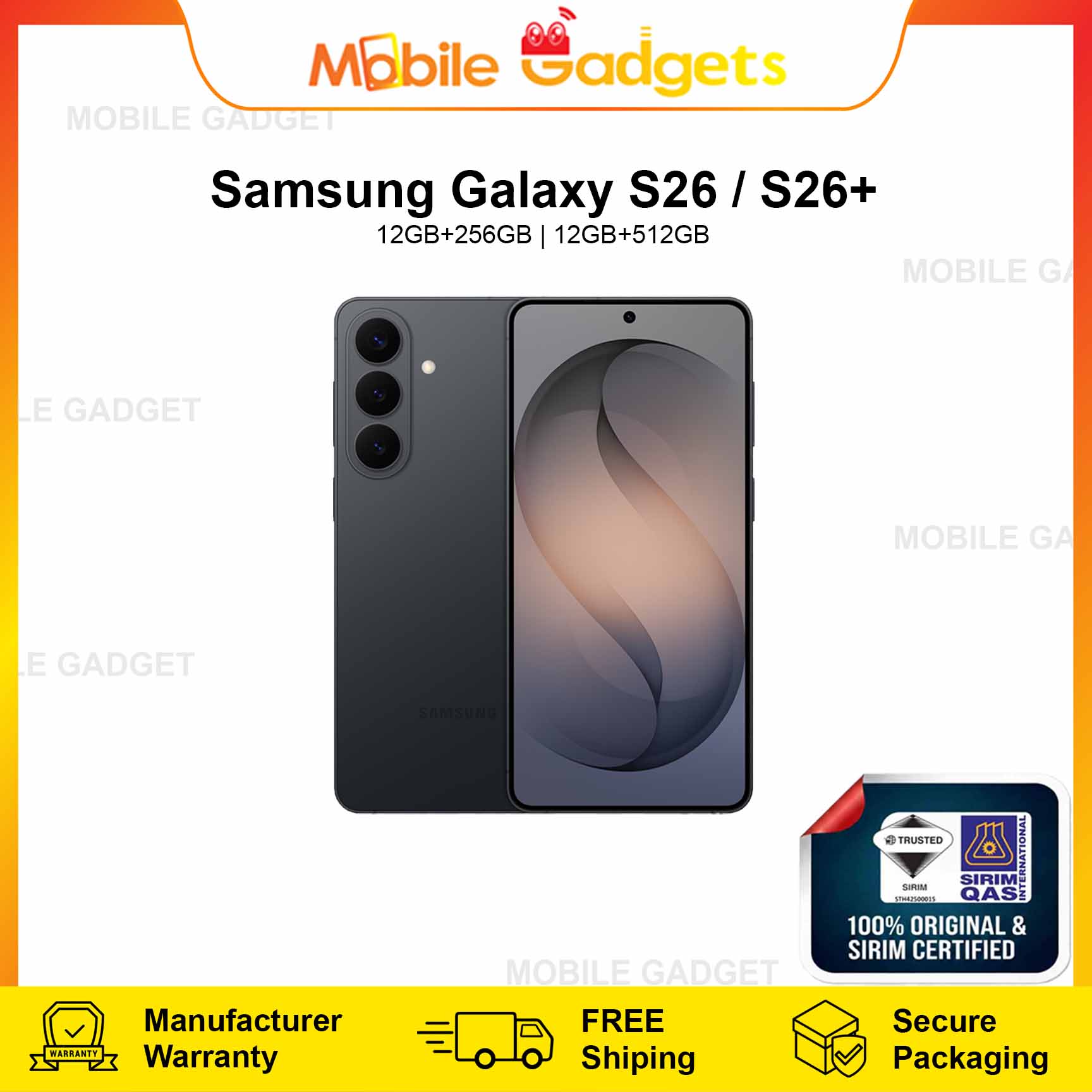 Samsung Galaxy S26 / Galaxy S26+ / Galaxy S26 Ultra 5G