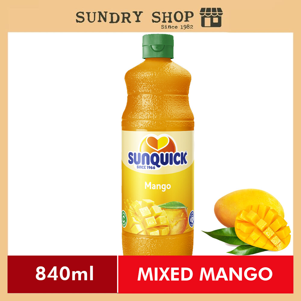 SUNQUICK MIXED MANGO JUICE | CONCENTRATED JUICE | CAMPURAN MANGGA 840ml