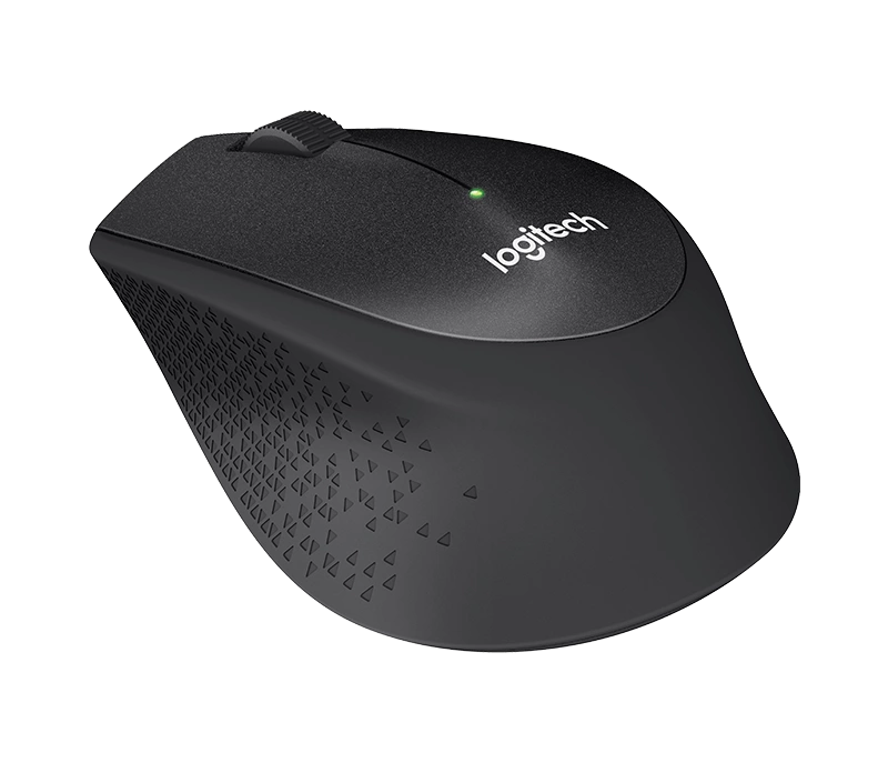 Logitech M331 Silent Plus Wireless Mouse (Black)