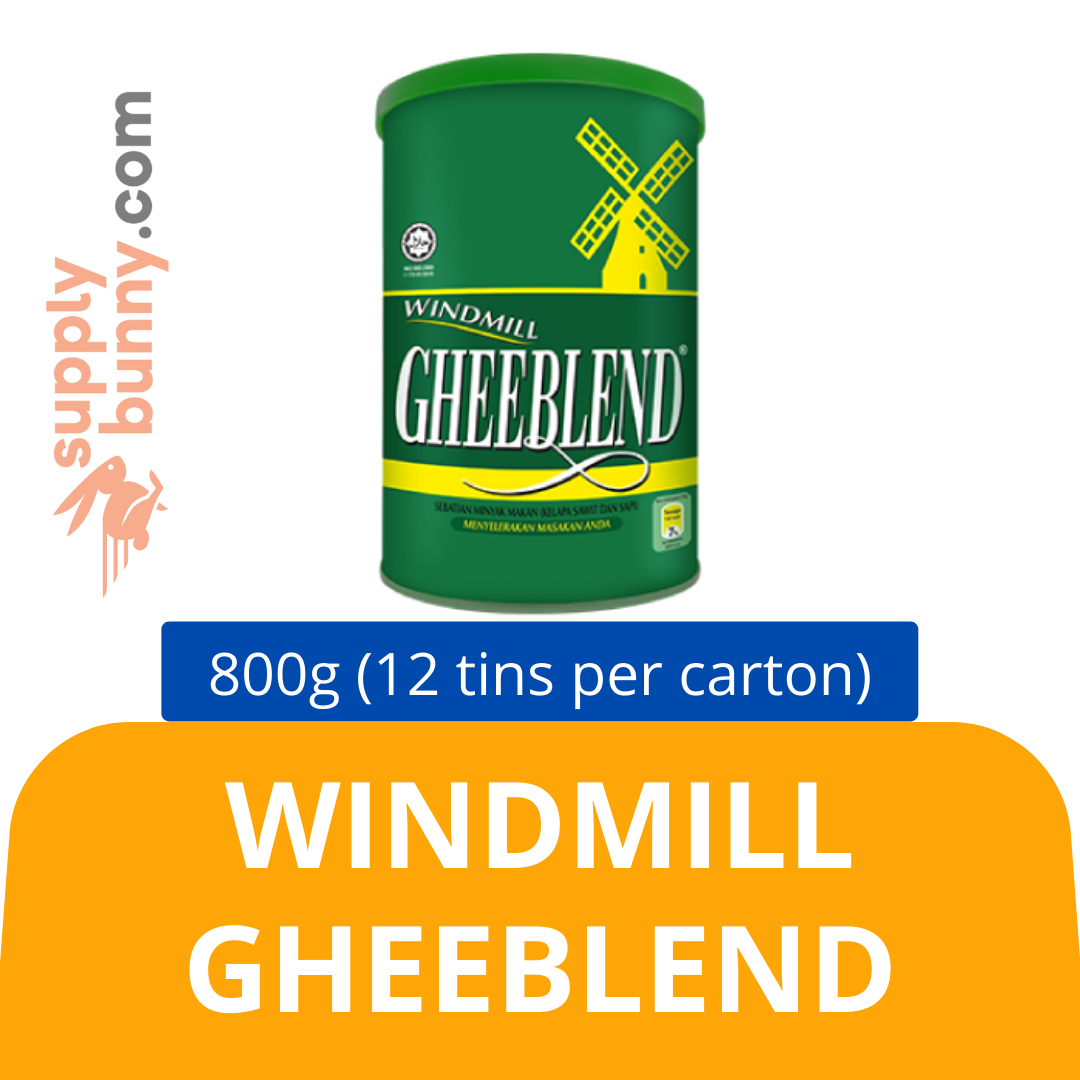 WindMill GheeBlend ( 800g X 12 tins) (sold per carton) 纯黄油 PJ Grocer Minyak Sapi Tulen
