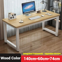 XUXU Computer Table Modern Study Office Desk Waterproof Moisture-proof Writing Desk Student Home Table Upgrade The Integrated Framework Stable Meja
