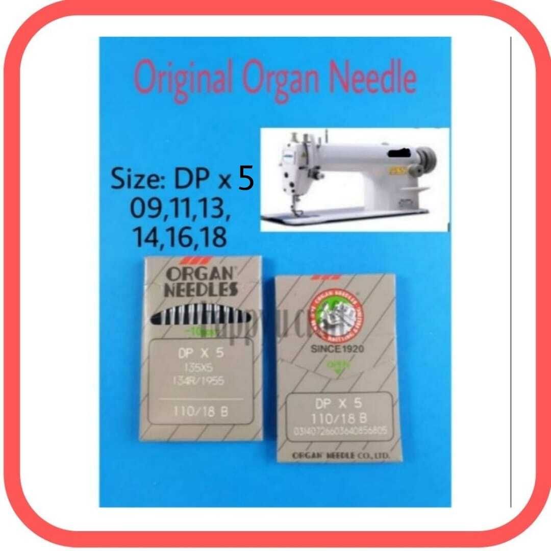 Organ Industrial Sewing Machine Needles DP Size 091113141618 10pcs/pkt for Singer Industrial Sewing Machine HighSpeed