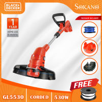 BLACK + DECKER GL5530 Grass Strimmer 30CM 530W