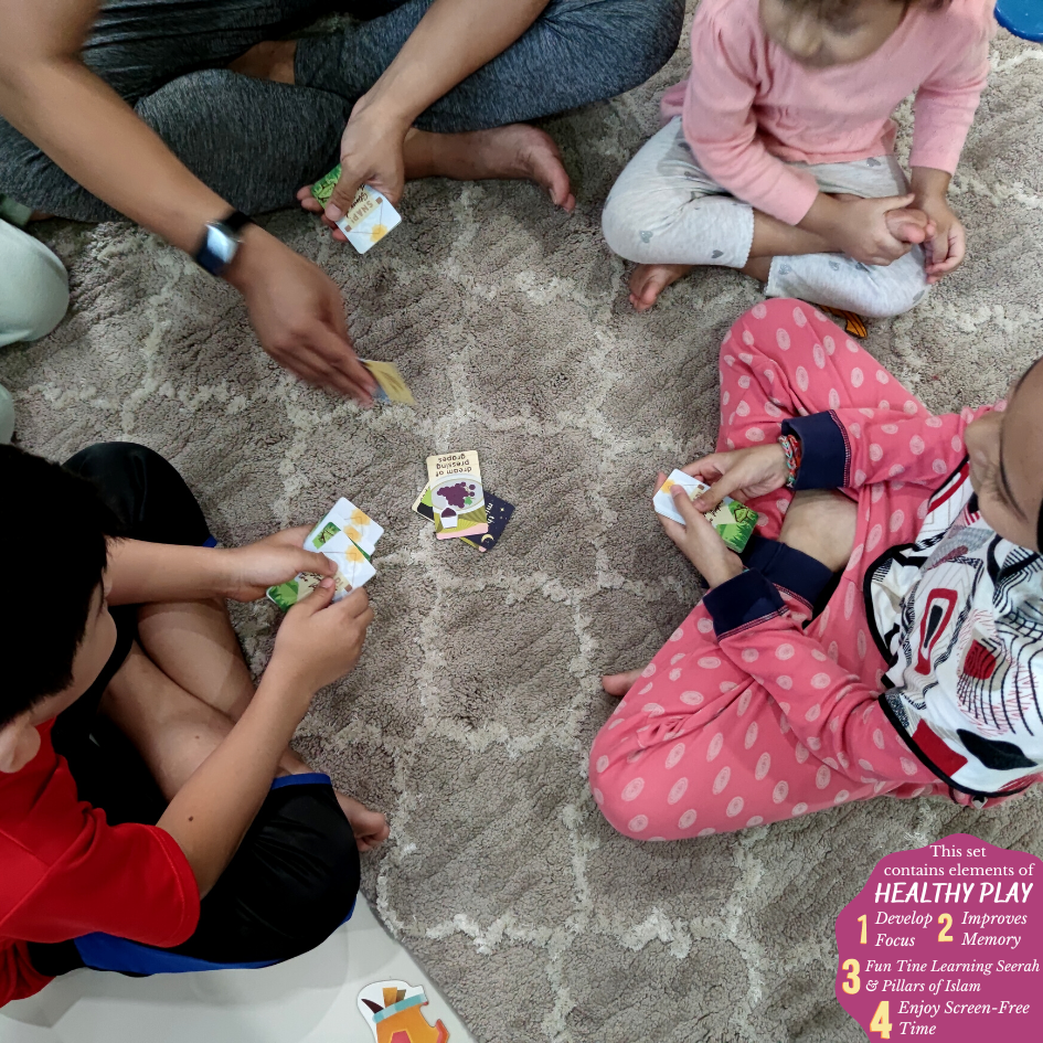 The Family Storybox | Islamic Children Card Game - SNAP! Card Game - Prophet Musa A.S | Mainan Pendidikan Buku Kanak-Kanak | Permainan Kad