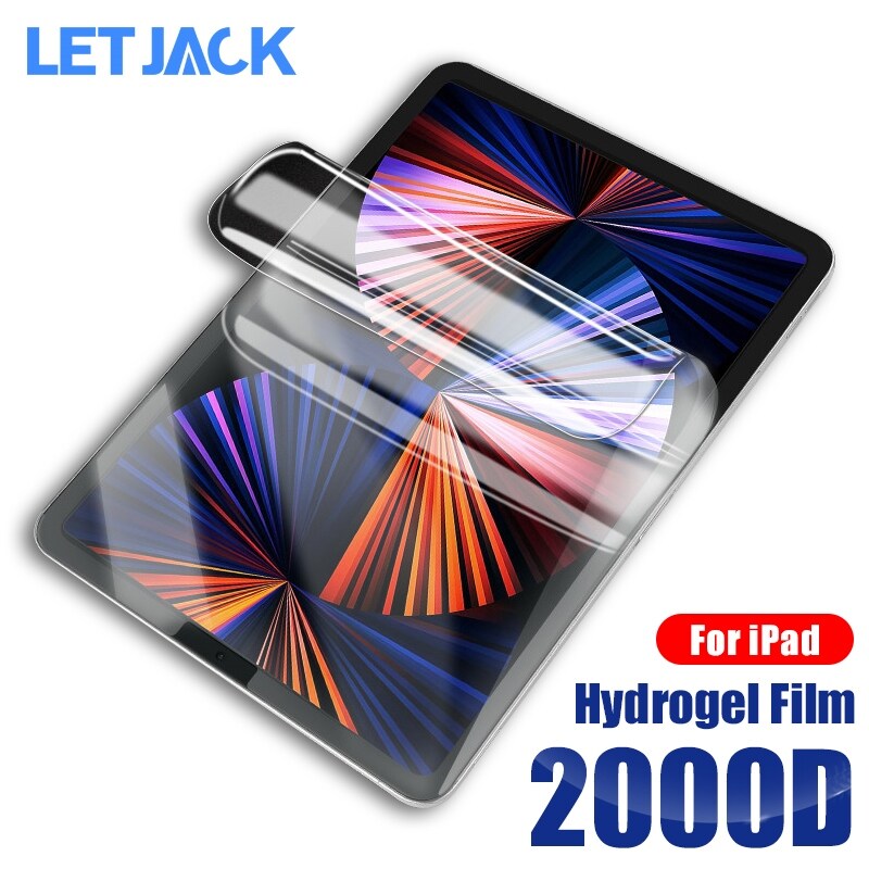 [SOSO 3C accessories] 2000D Hydrogel Film for iPad Pro 11 10.5 10.2 9.7 Air 5 4 3 2 Screen Protector for iPad 9 8 7 Mnin 6 5 4 3 Protective not glass