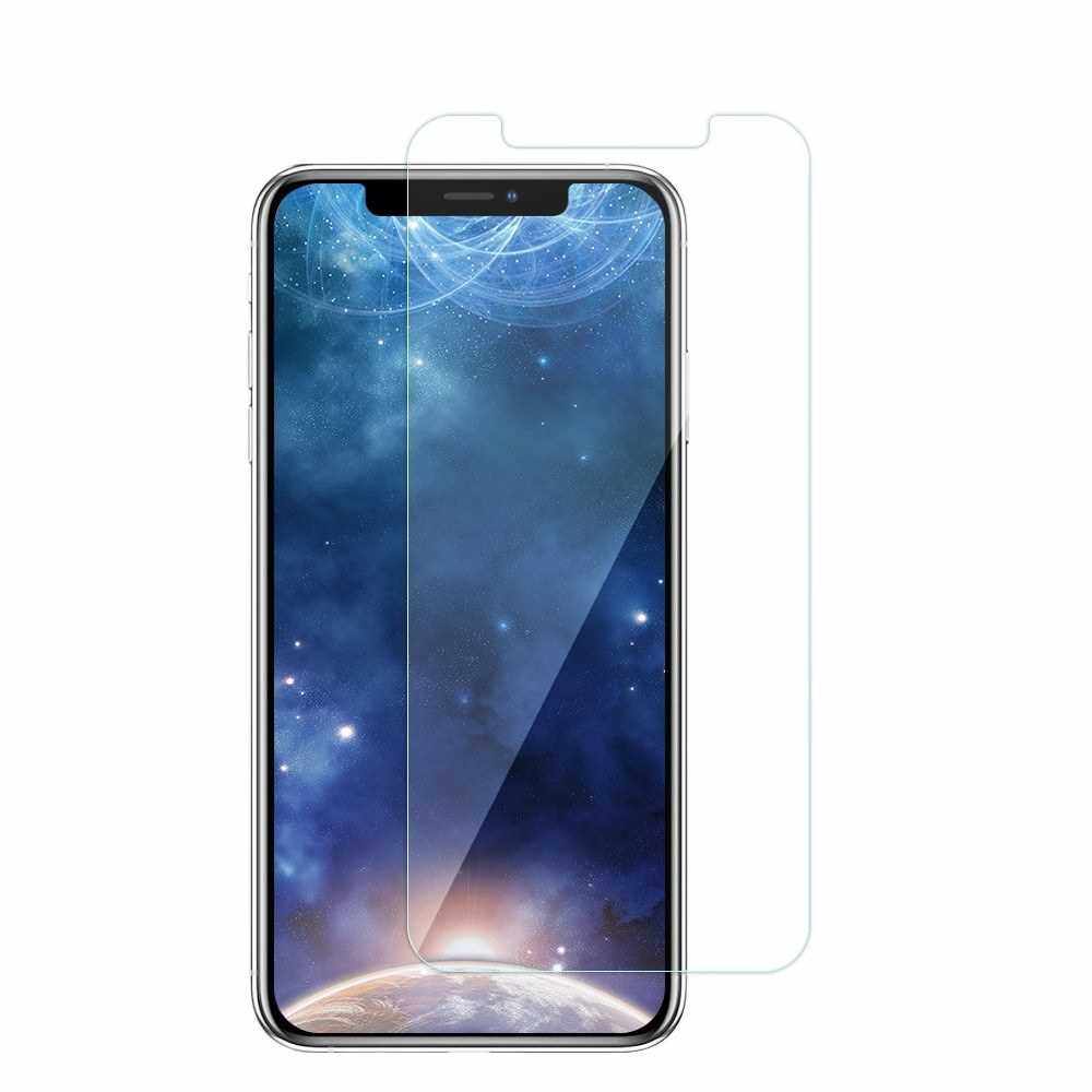Best Selling Magneto Magnetic Adsorption Case Clear Tempered Glass White i-phone XR (W3)