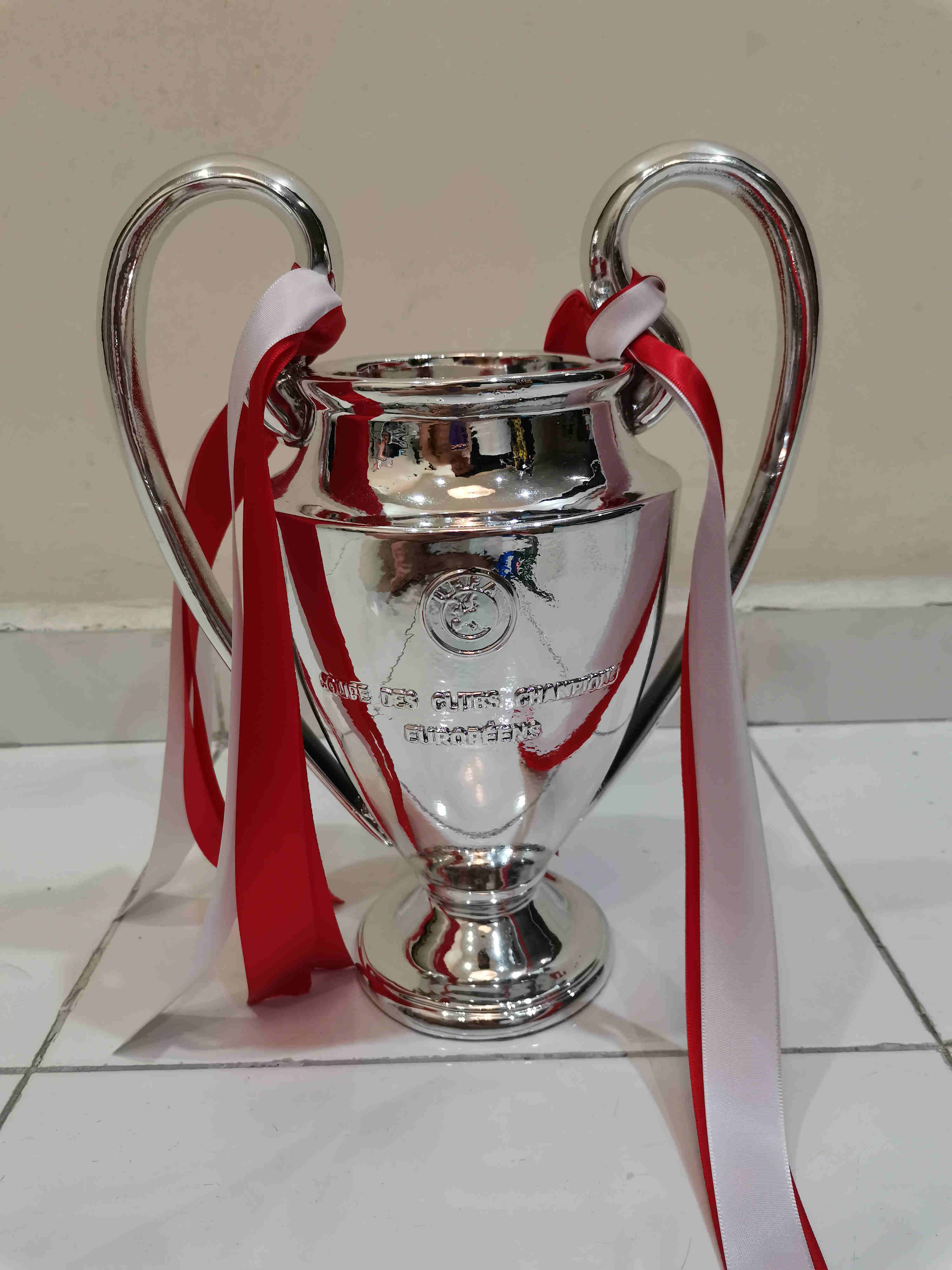 31cm Ready Stock Malaysia UCL UEFA Champions League Trophy European Football