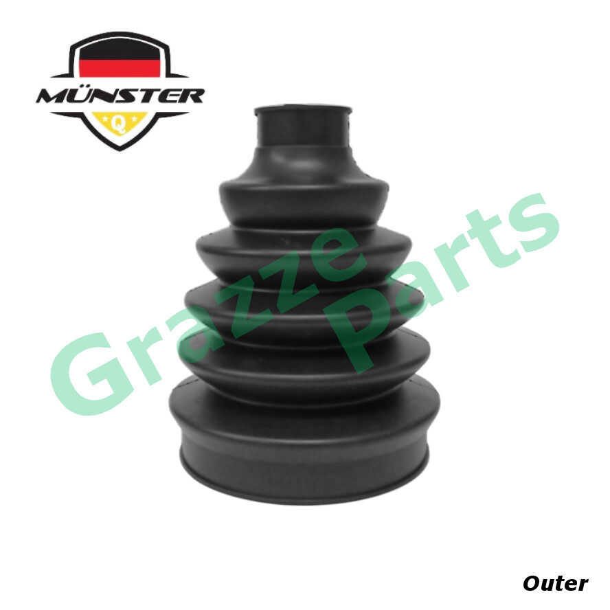 Münster CV Joint Drive Shaft Boot ( Outer ) Proton Saga BLM FL Exora Preve CPS Gen2 Gen 2 Persona Satria Neo Wira 1.6 Mitsubishi Lancer GT