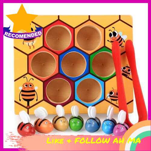 Best Selling Souptoys Grab The Little Bee Wooden Toy Toy
