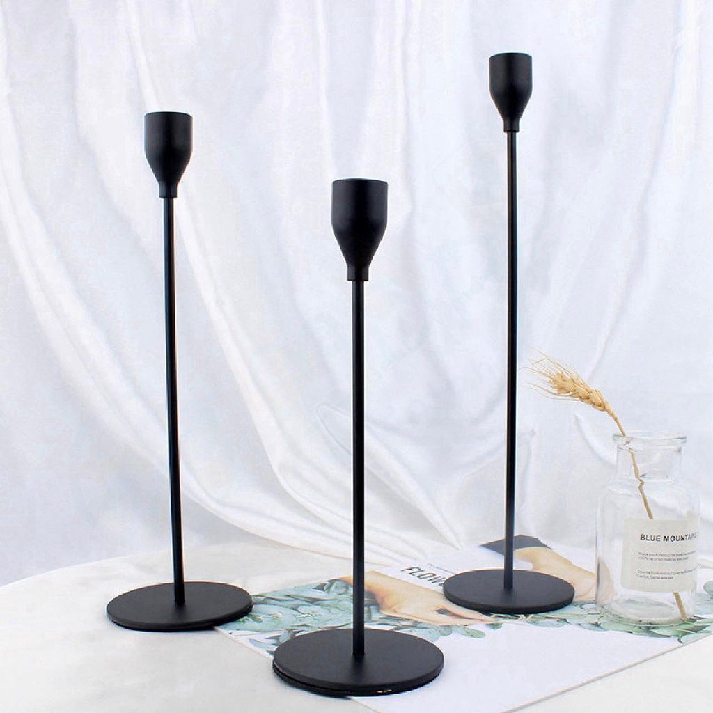 【 BSL 】 European Light Luxury Desktop Nordic Iron Art Candle Holder Dining Table Single Head Candle Holder Creative Wedding Gold Candle Holder Decoration for Exquisite Dinner Lamp