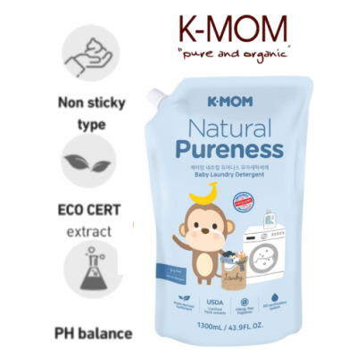 K-Mom: Baby Laundry Detergent 1300ml Refill Pack