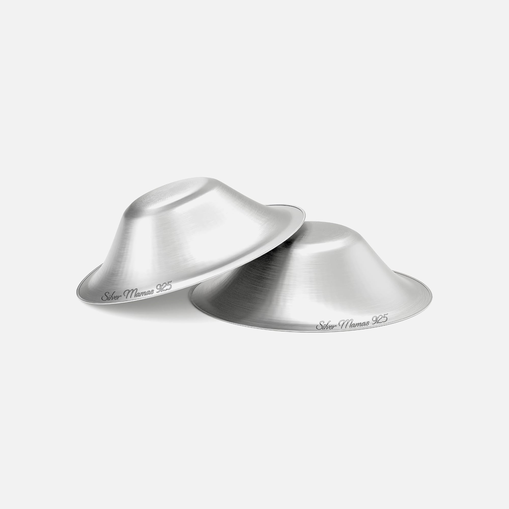 Silver Mamas Silver Nursing Cups | Breastfeeding Sore Crack Nipple Shield Cover Care Cream Protector Maternity Gift Barang Ibu Mengandung Bersalin