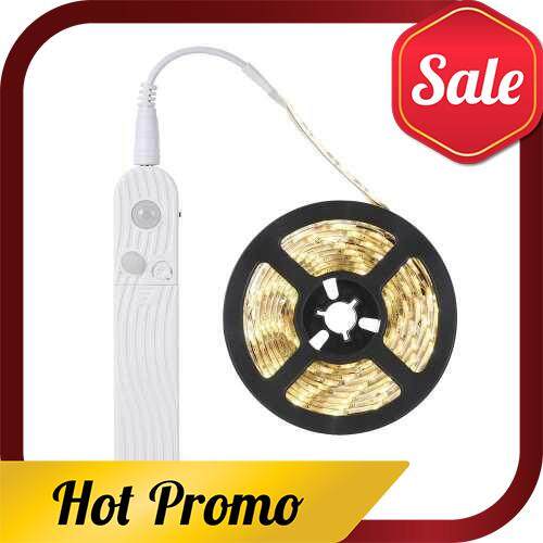 DC5-6V 2W 2 Meters 120 LED Strip Light Cabinet Lamp AAA Battery Powered Operated USB Charging Port D