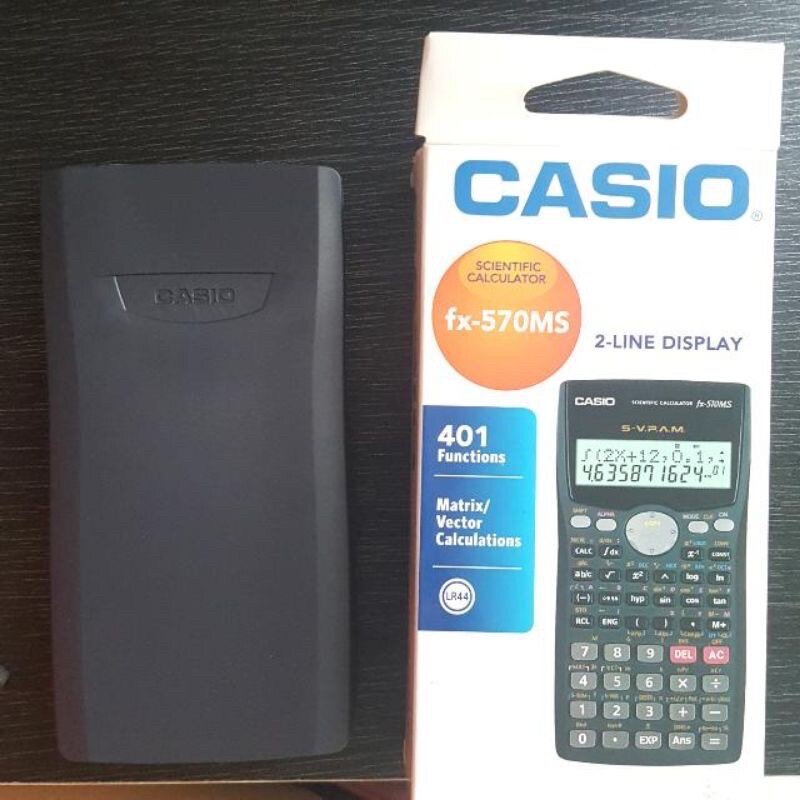 [Ready Stock ] Casio Scientific Calculator for School & Office fx-570ms