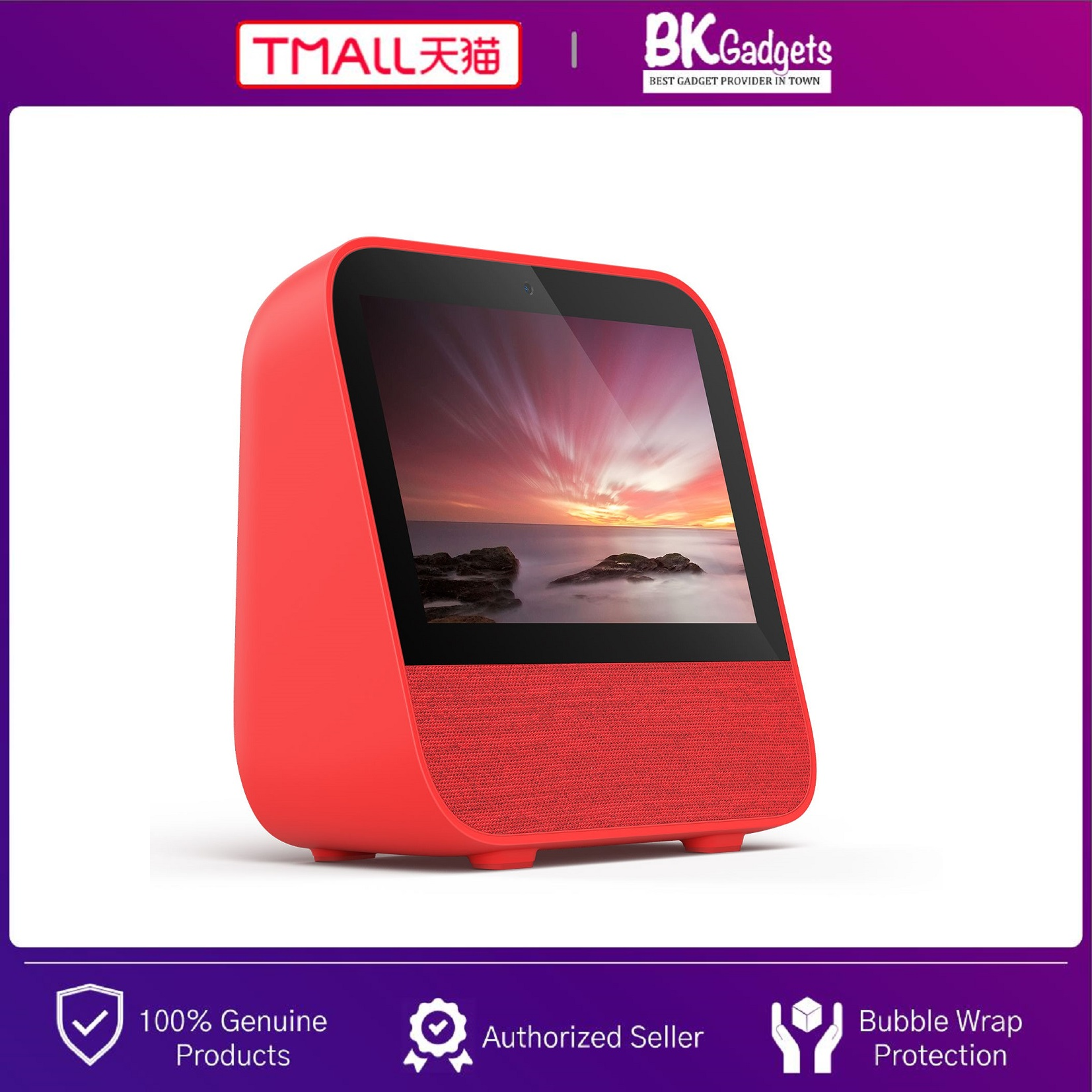 TMALL Genie CC Build in Tmall Genie Smart Assistant - Smart AI Speaker with 7 Inch LCD Display Touch Screen | Camera