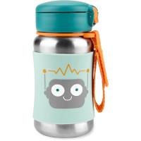 Skip Hop Spark Style Stainless Steel Straw Bottle - 350ml