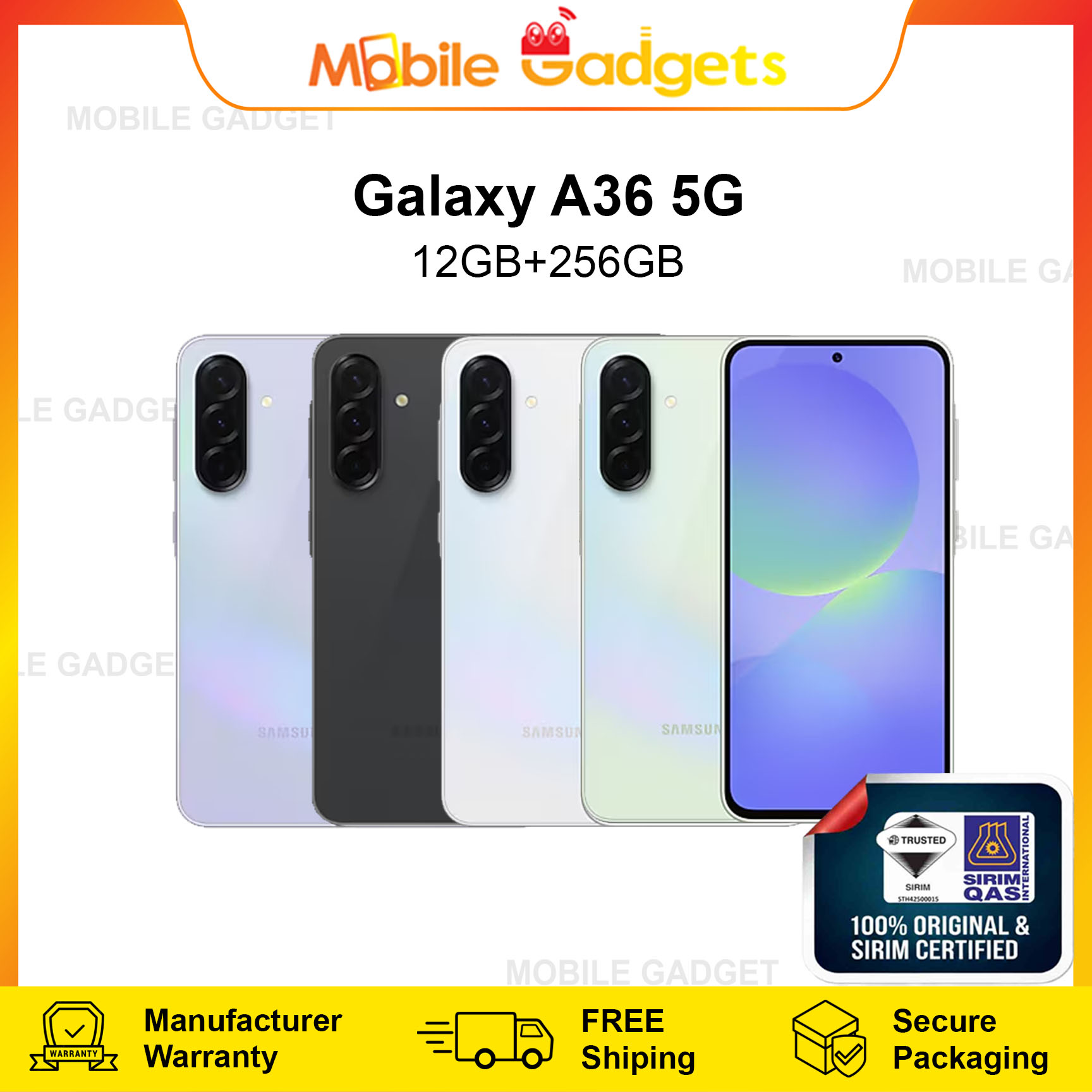 Samsung Galaxy A06 / A07 / A17 4G & 5G / A26 / A36 / A56 5G