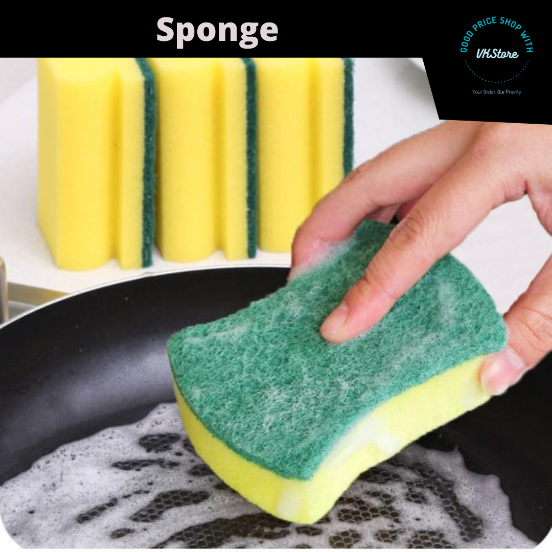 Cleaning Sponge Magic Sponge Kitchen Dishwash Tools Nano Emery Magic Clean Rub Pot Rust Focal Stains(Per Pcs)