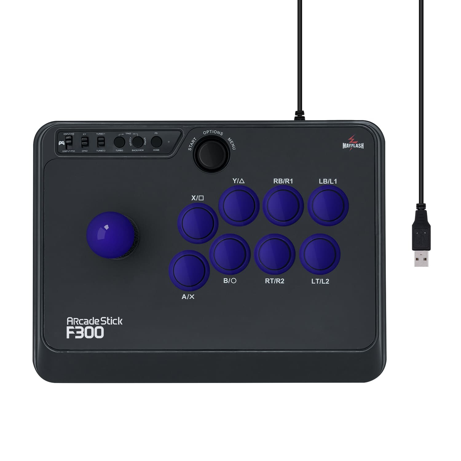 Mayflash USB Arcade Fightstick Joystick F300 Game Controller for 